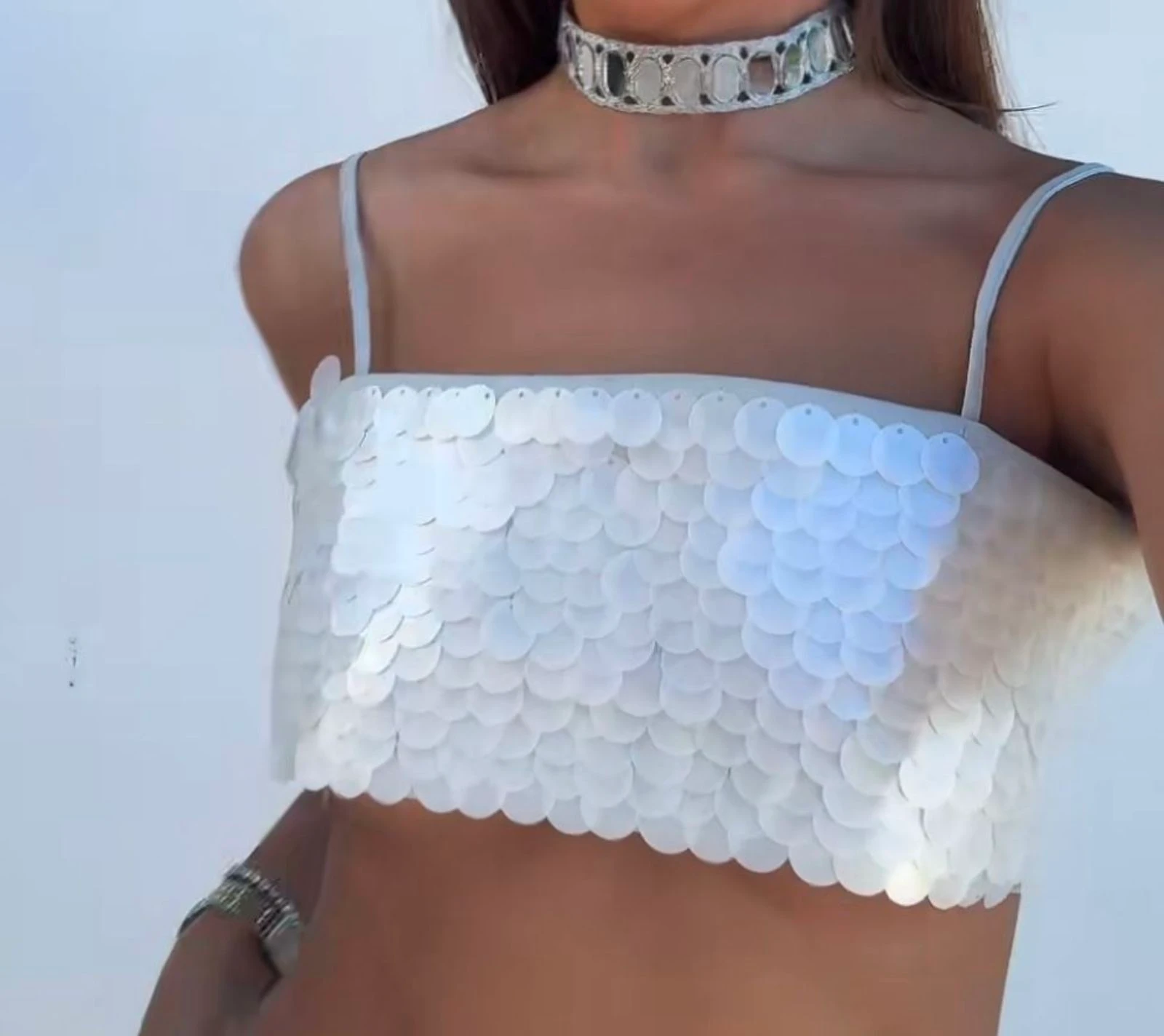 Top zara lentejuelas – photo 2